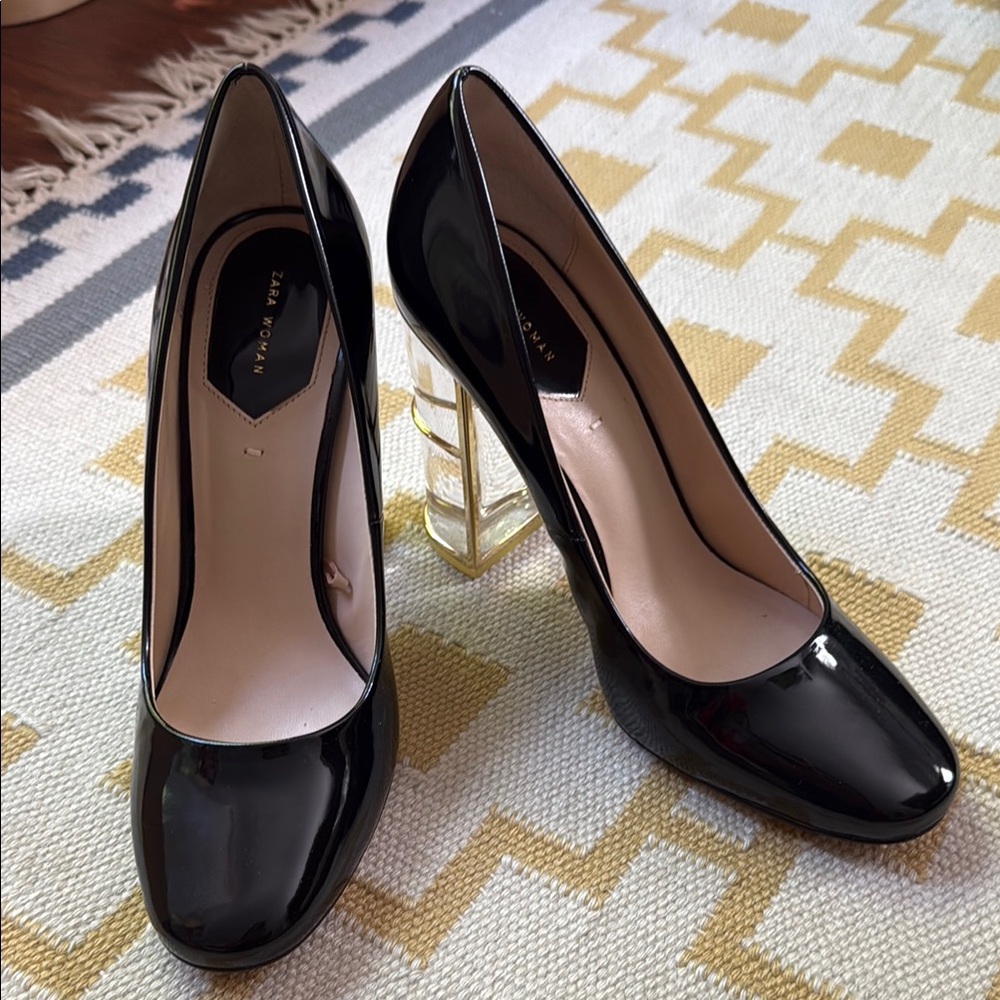 Zara Statement Block Heels